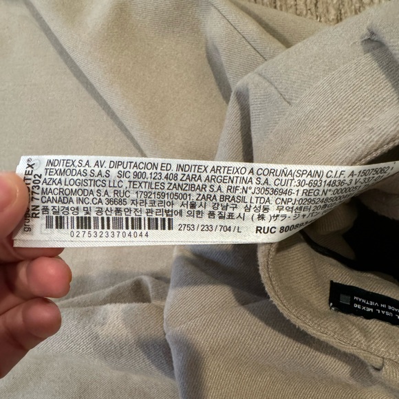 Zara Straight Leg Trousers - Picture 6 of 6